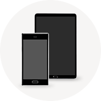 �X�}�z�E�^�u���b�g�E���o�C���ʐM�̉摜